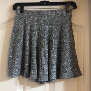 Forever 21 Gray Skater Skirt Size Small